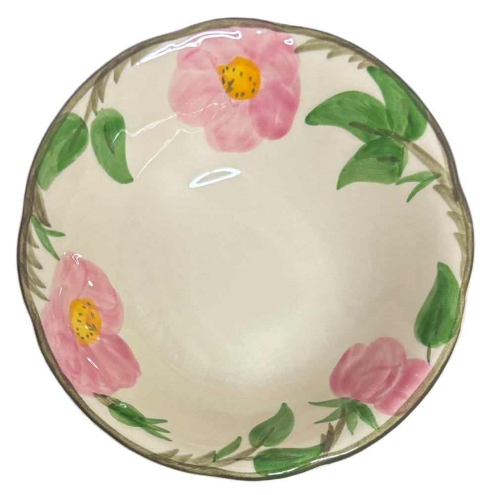 Franciscan Desert Rose 6” Bowl Small Dessert Soup Cereal Fruit Set of 5 Pink - Picture 9 of 15